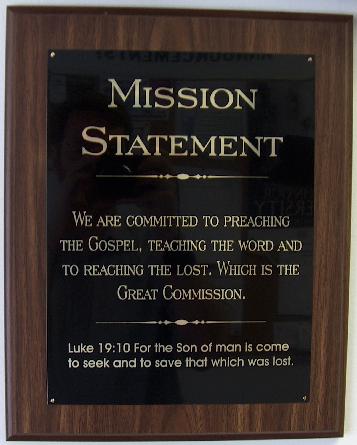 Mission Statement